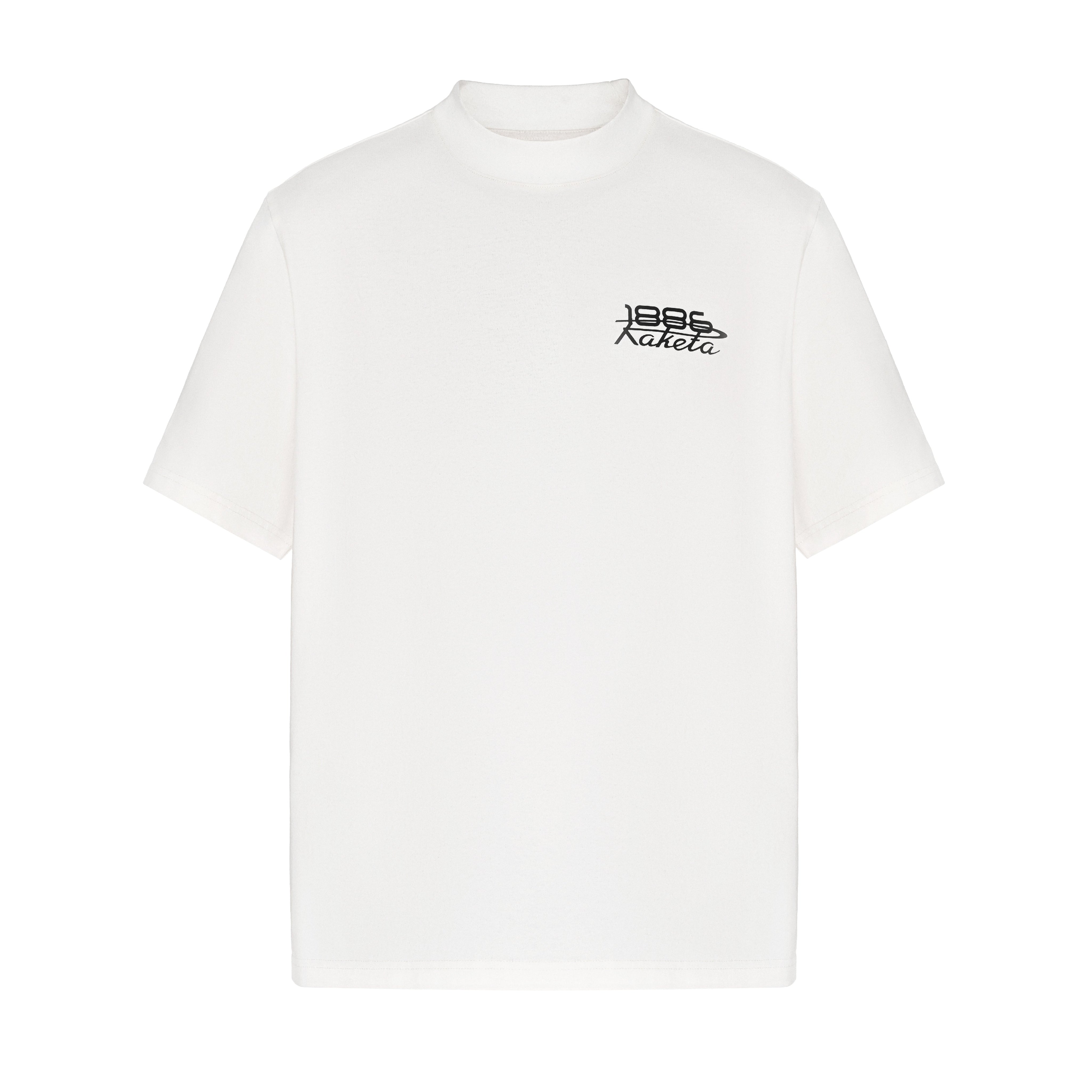 1886 X RAKETA TIMEPIECE TEE - WHITE