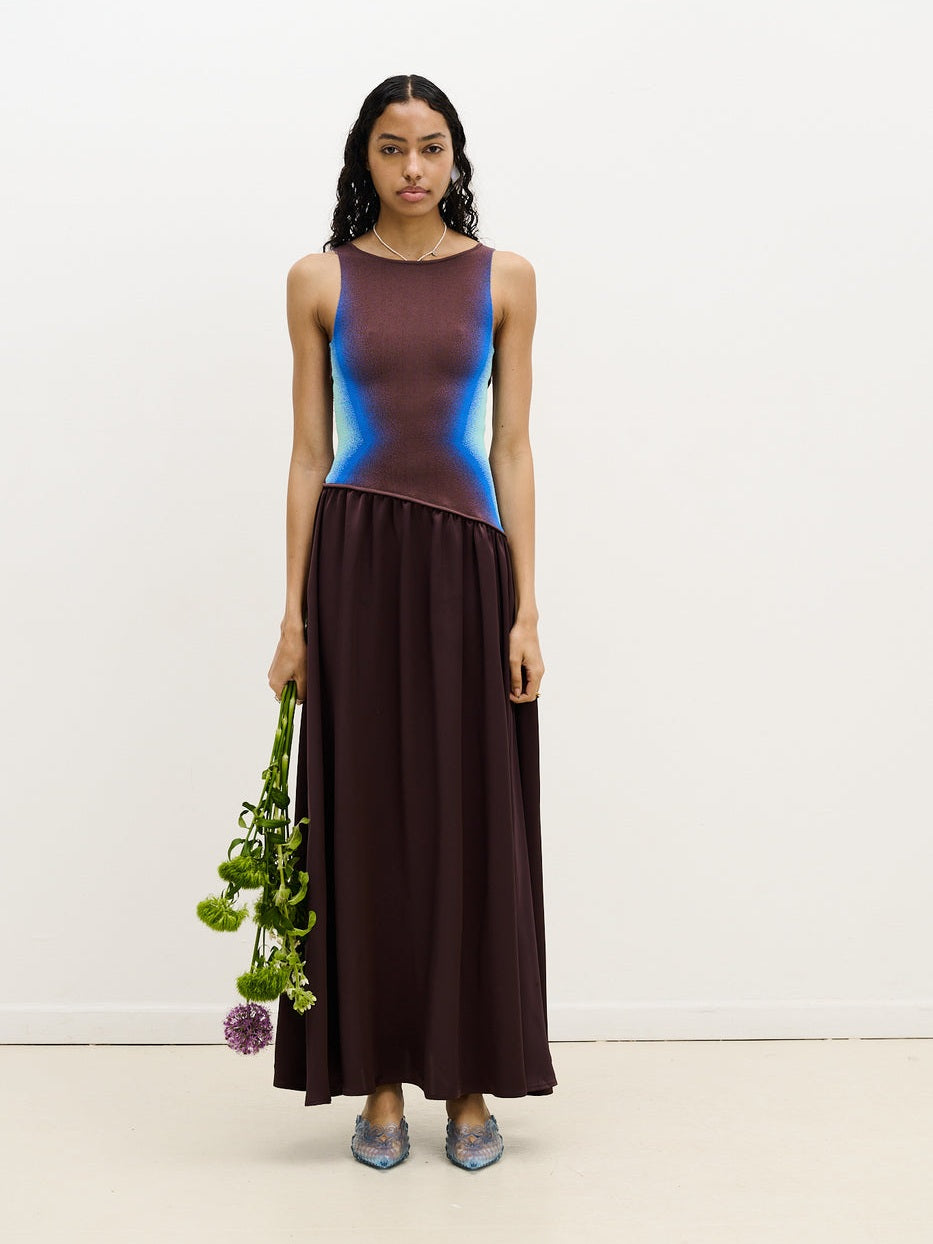 Jewel reversible maxi dress