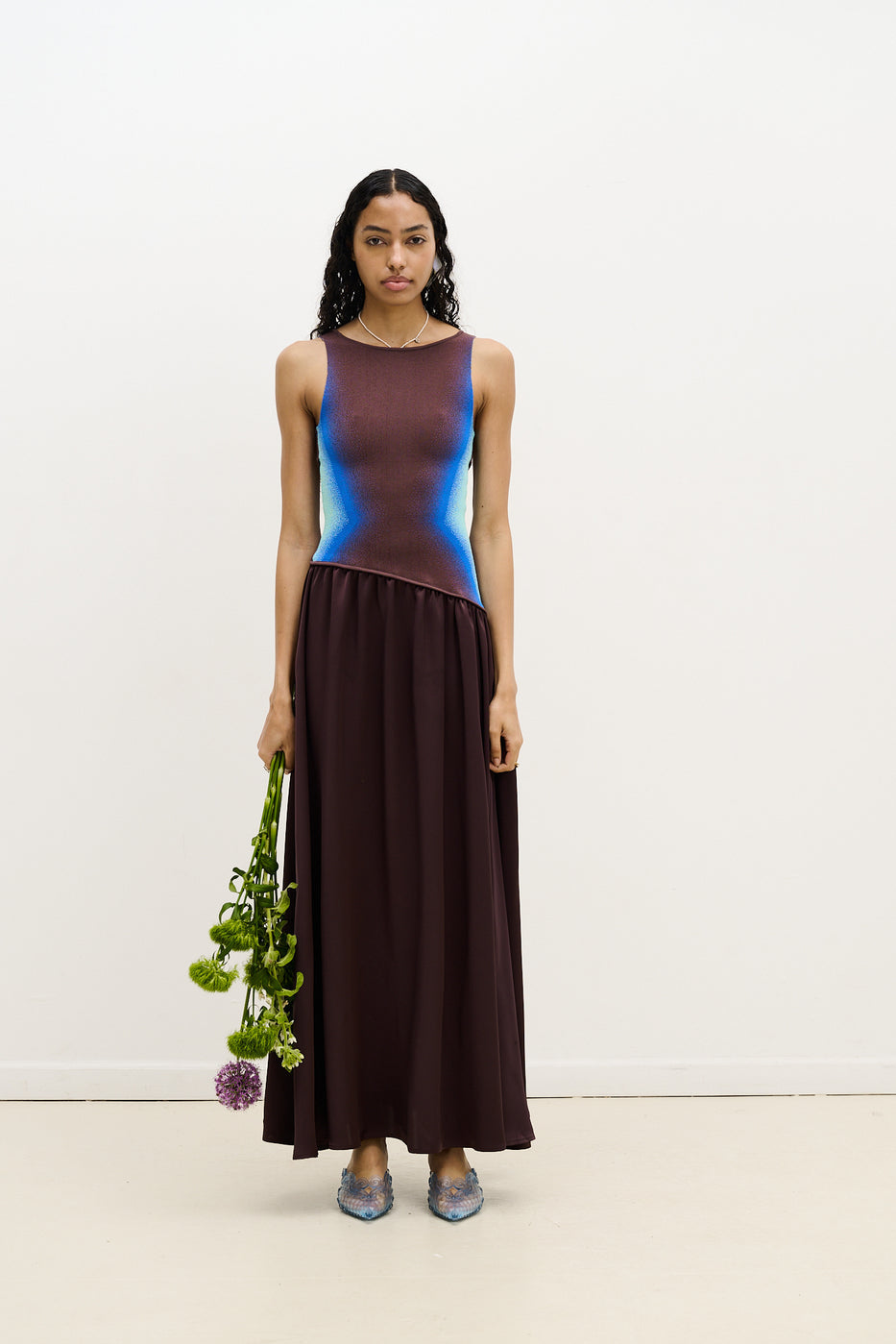 Jewel reversible maxi dress