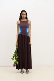 Jewel reversible maxi dress