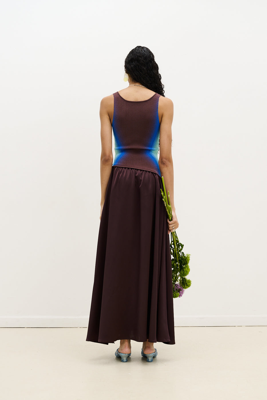 Jewel reversible maxi dress
