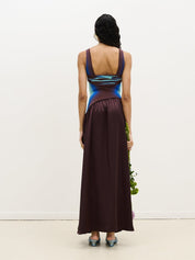 Jewel reversible maxi dress