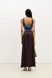 Jewel reversible maxi dress