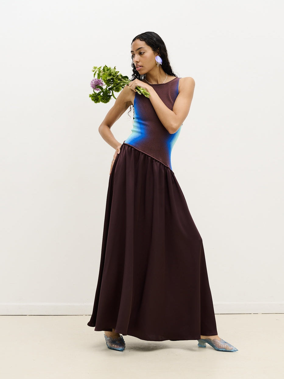 Jewel reversible maxi dress