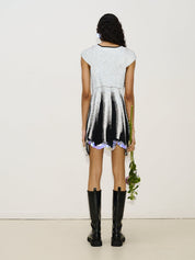 Zingel flashlight reflective mini dress with sequins