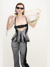 Carp flashlight reflective tank top