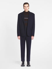 Casual single-breasted jacket