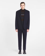 Pants with an elastic waistband