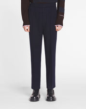 Pants with an elastic waistband