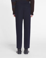 Pants with an elastic waistband