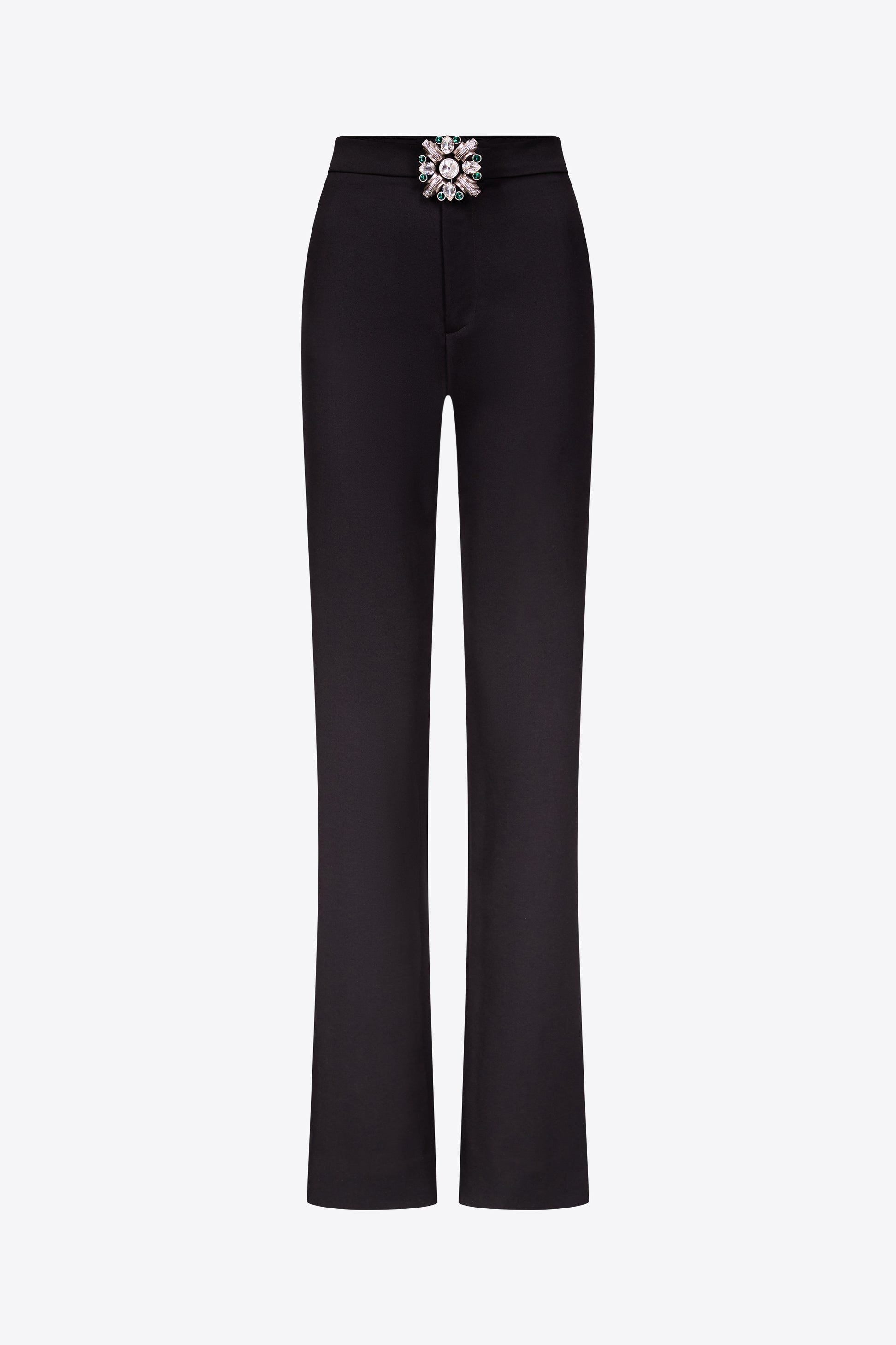 CRYSTAL BROOCH TROUSER