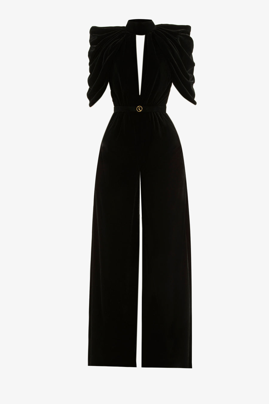 Velvet jumpsuit