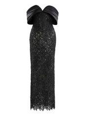 Midi guipurre dress
