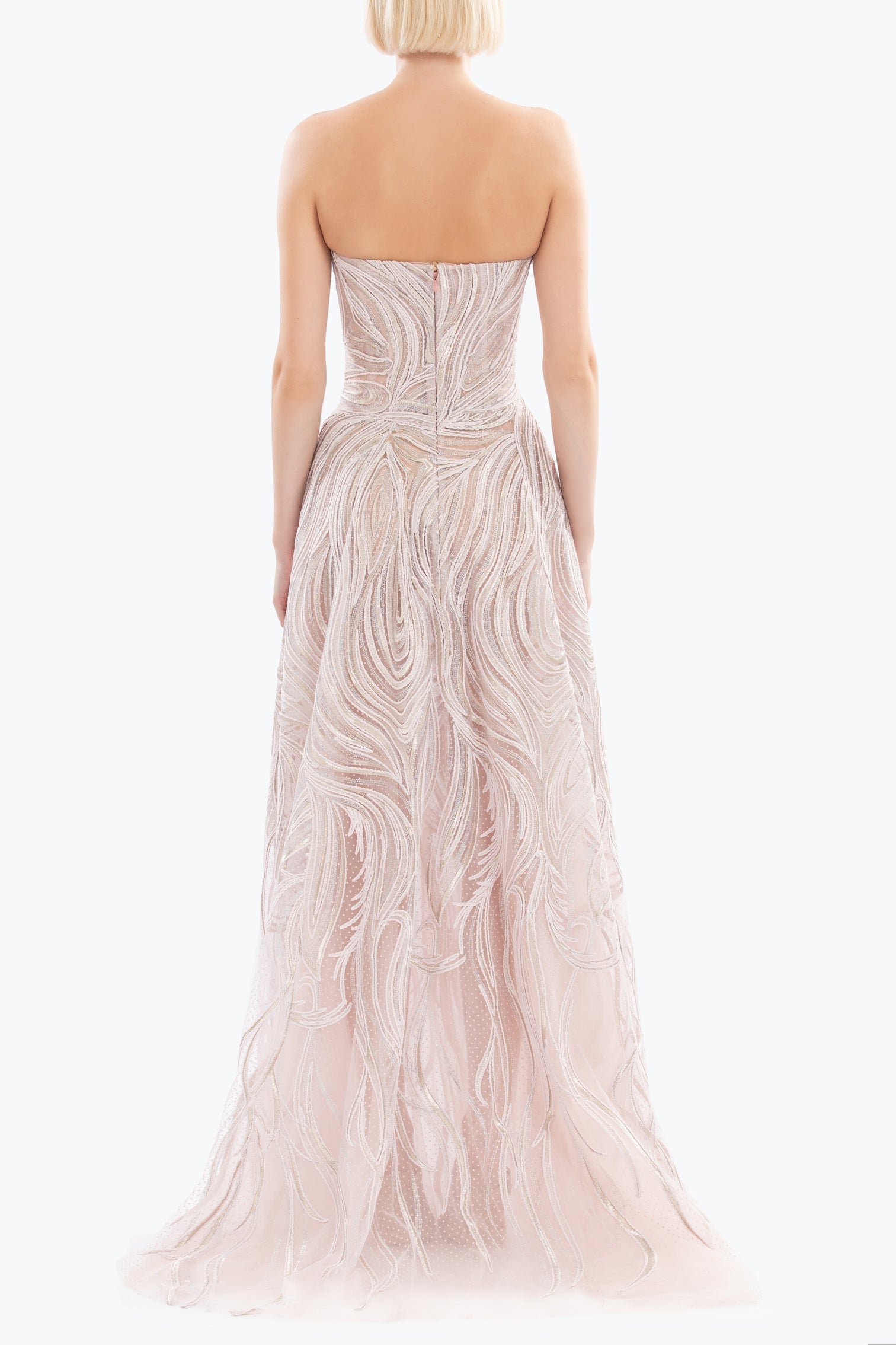 Embellished long dress