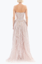 Embellished long dress