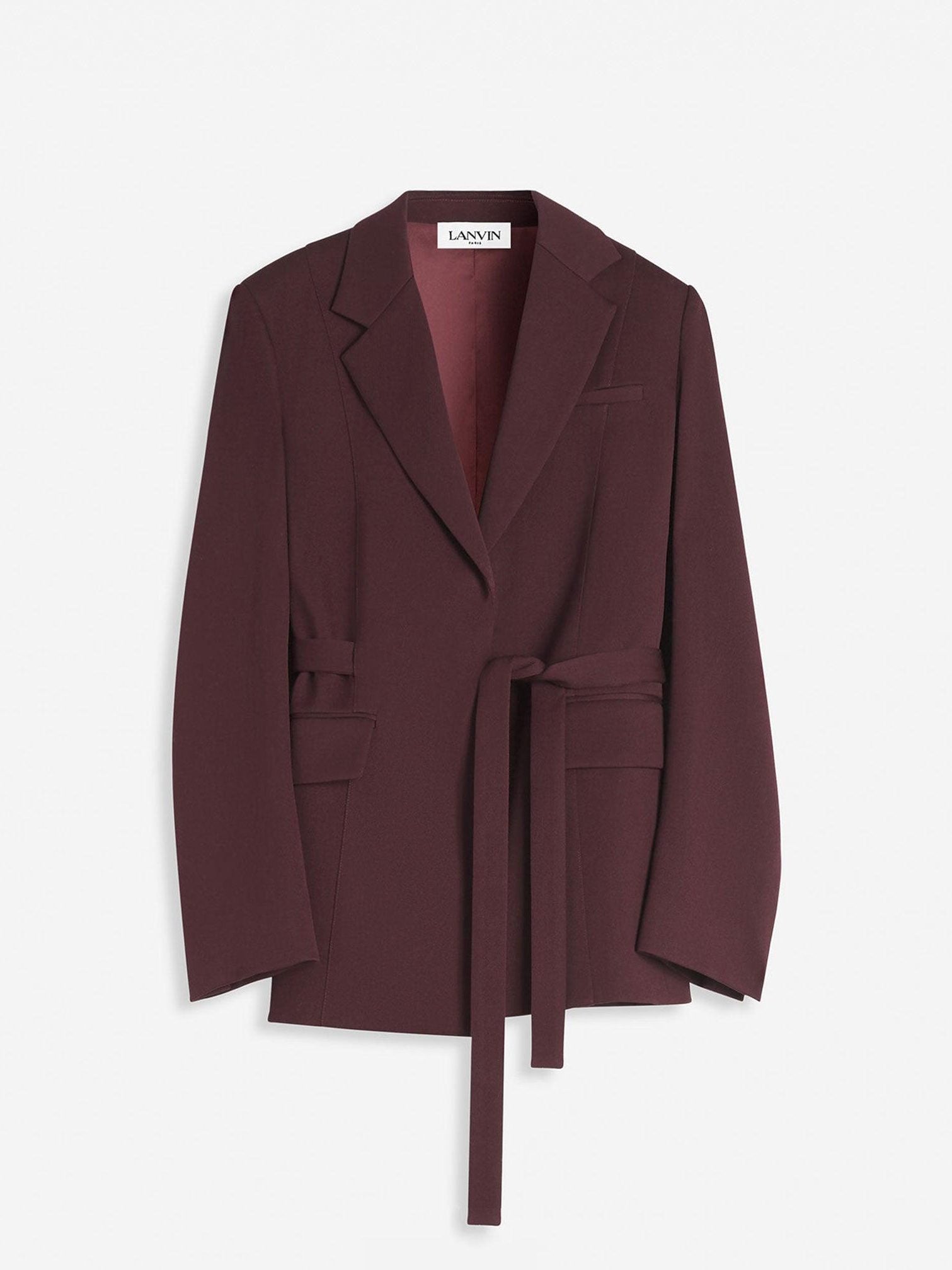 Belted jacket