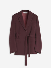 Belted jacket