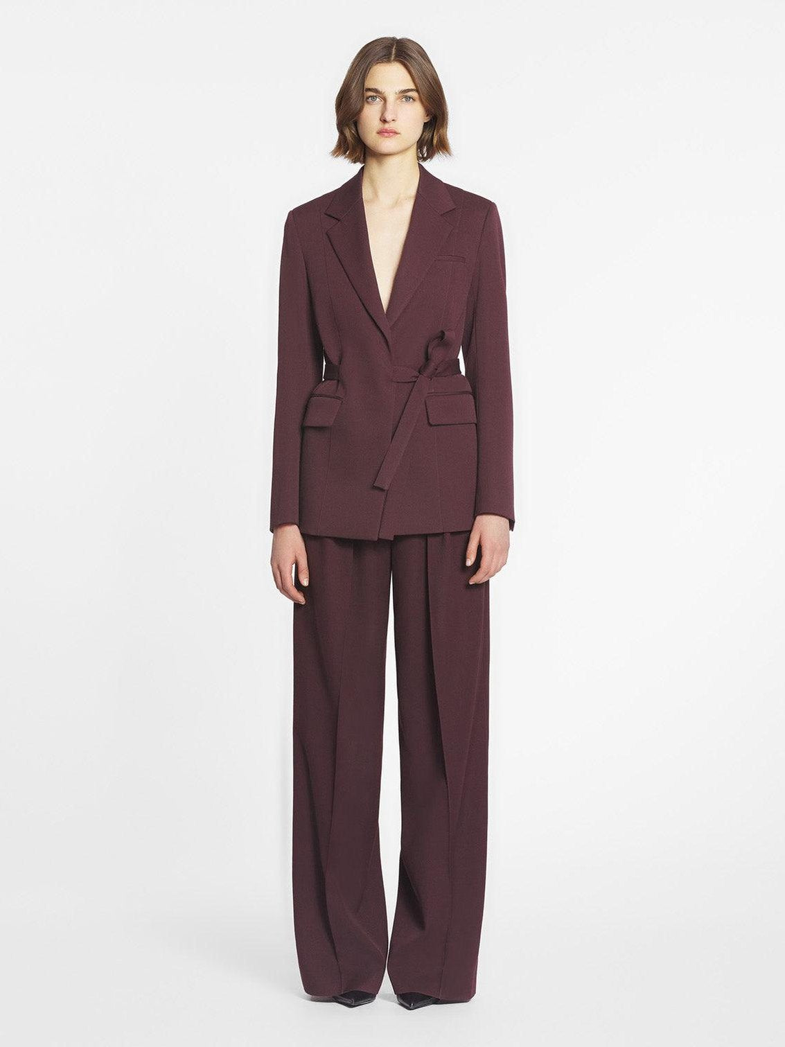 Belted jacket