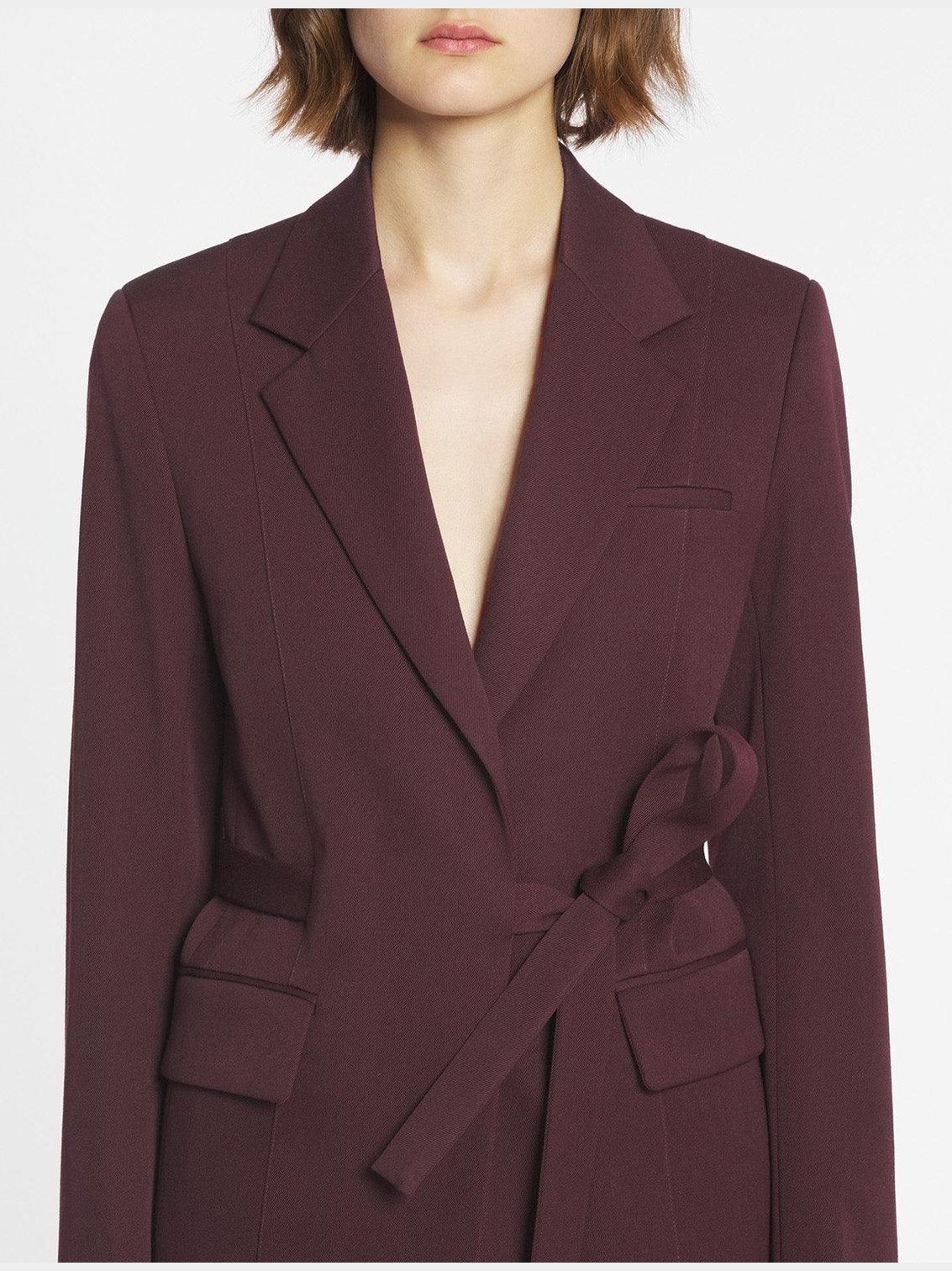 Belted jacket