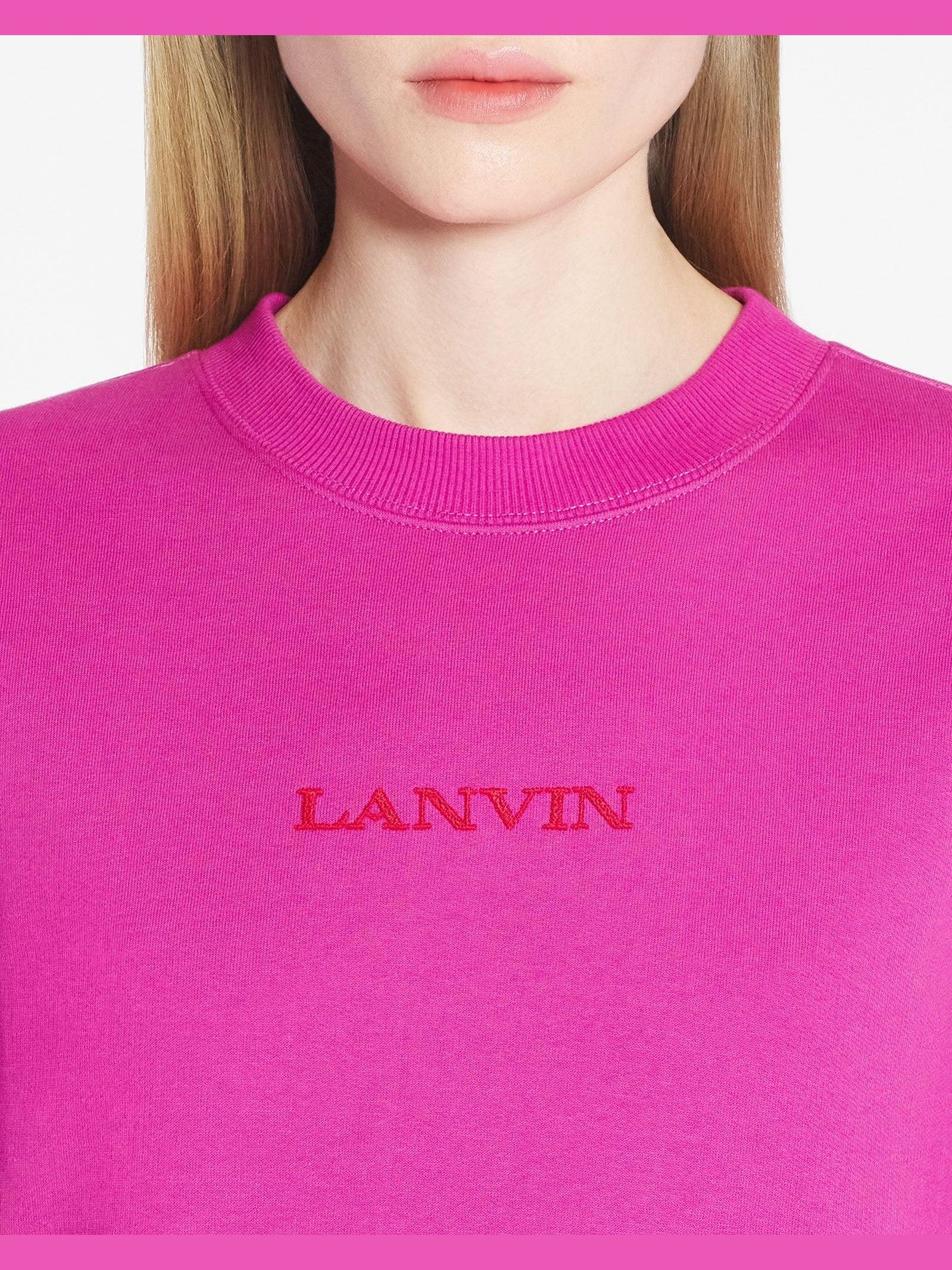 Lanvin embroidered sweatshirt