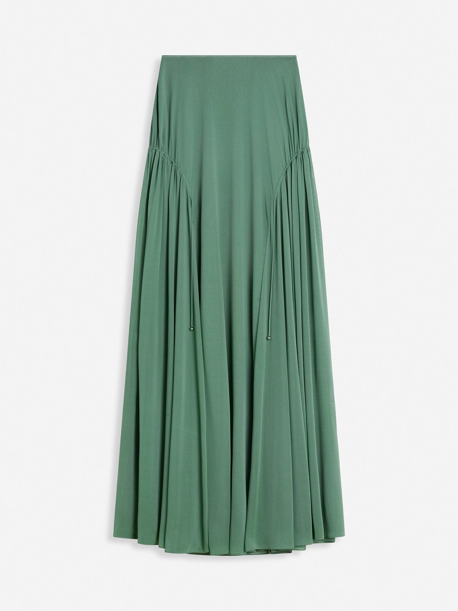 Flared long skirt