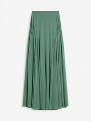 Flared long skirt
