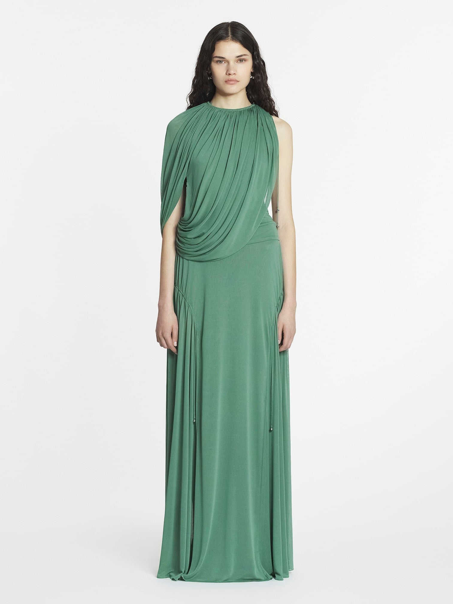 Flared long skirt