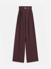 Wide leg trousers