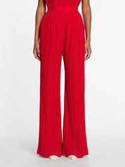 Pleated pants