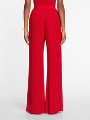 Pleated pants