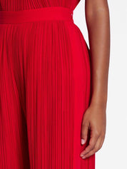 Pleated pants