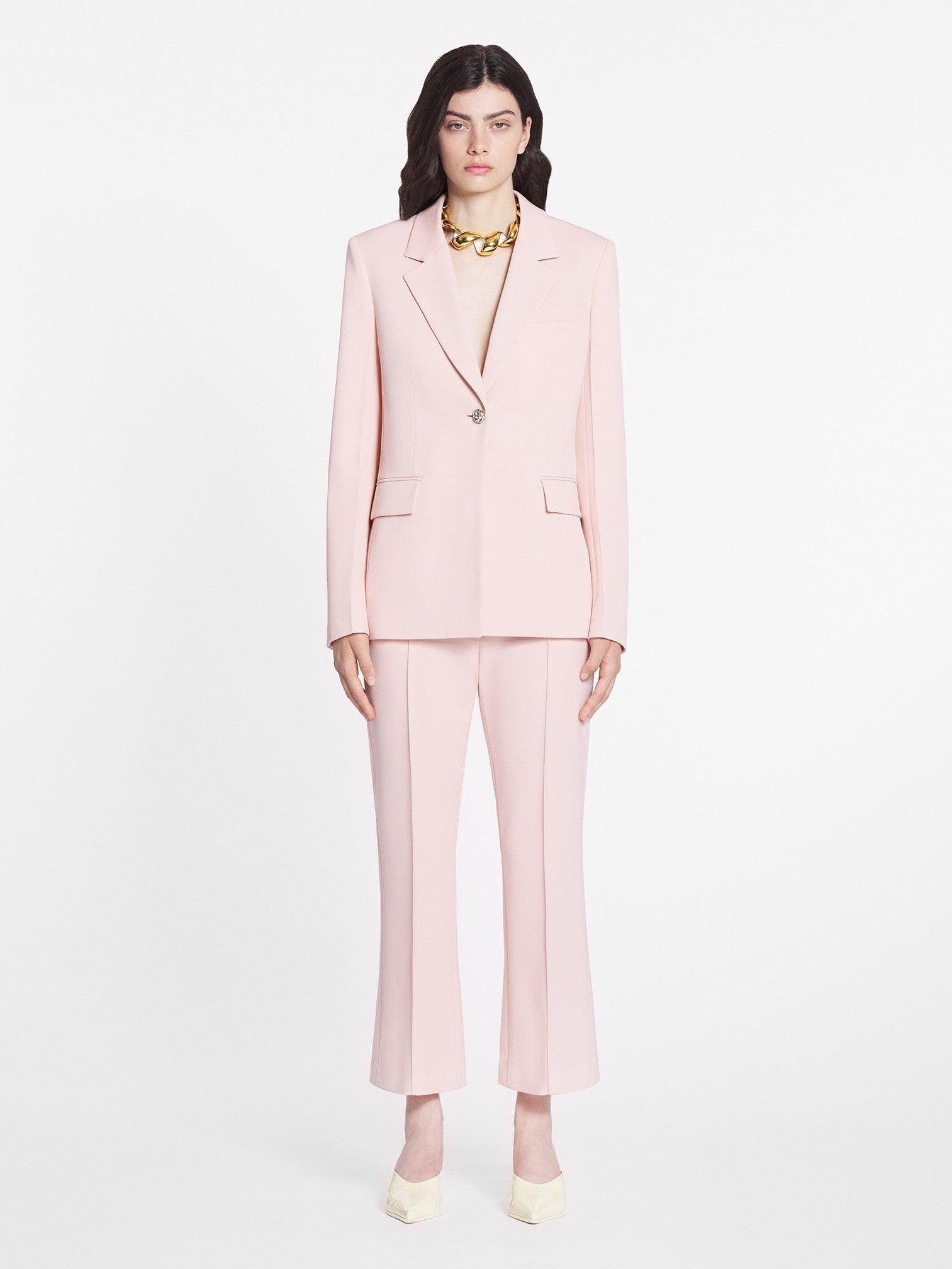 Flared cropped pant