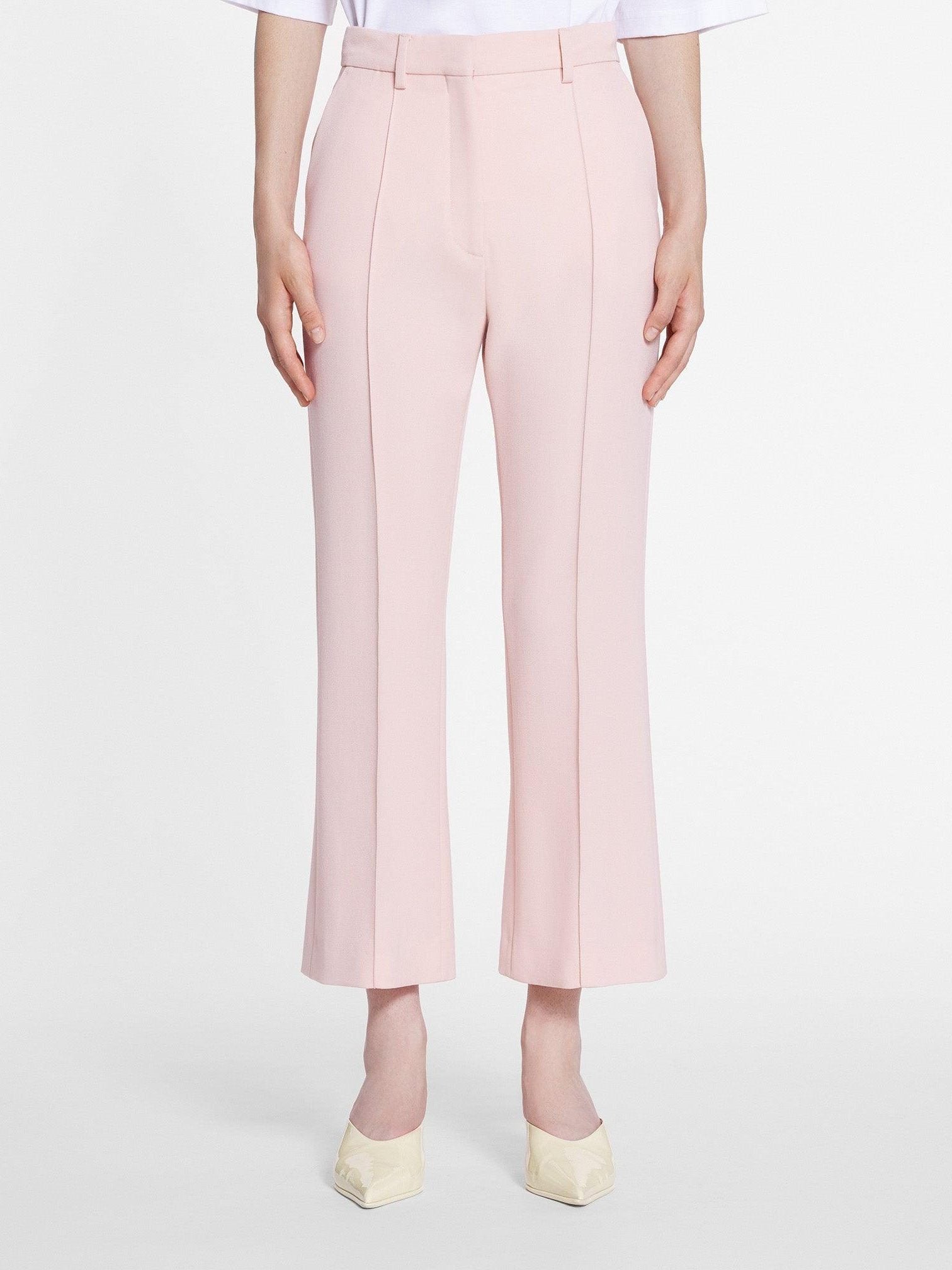 Flared cropped pant