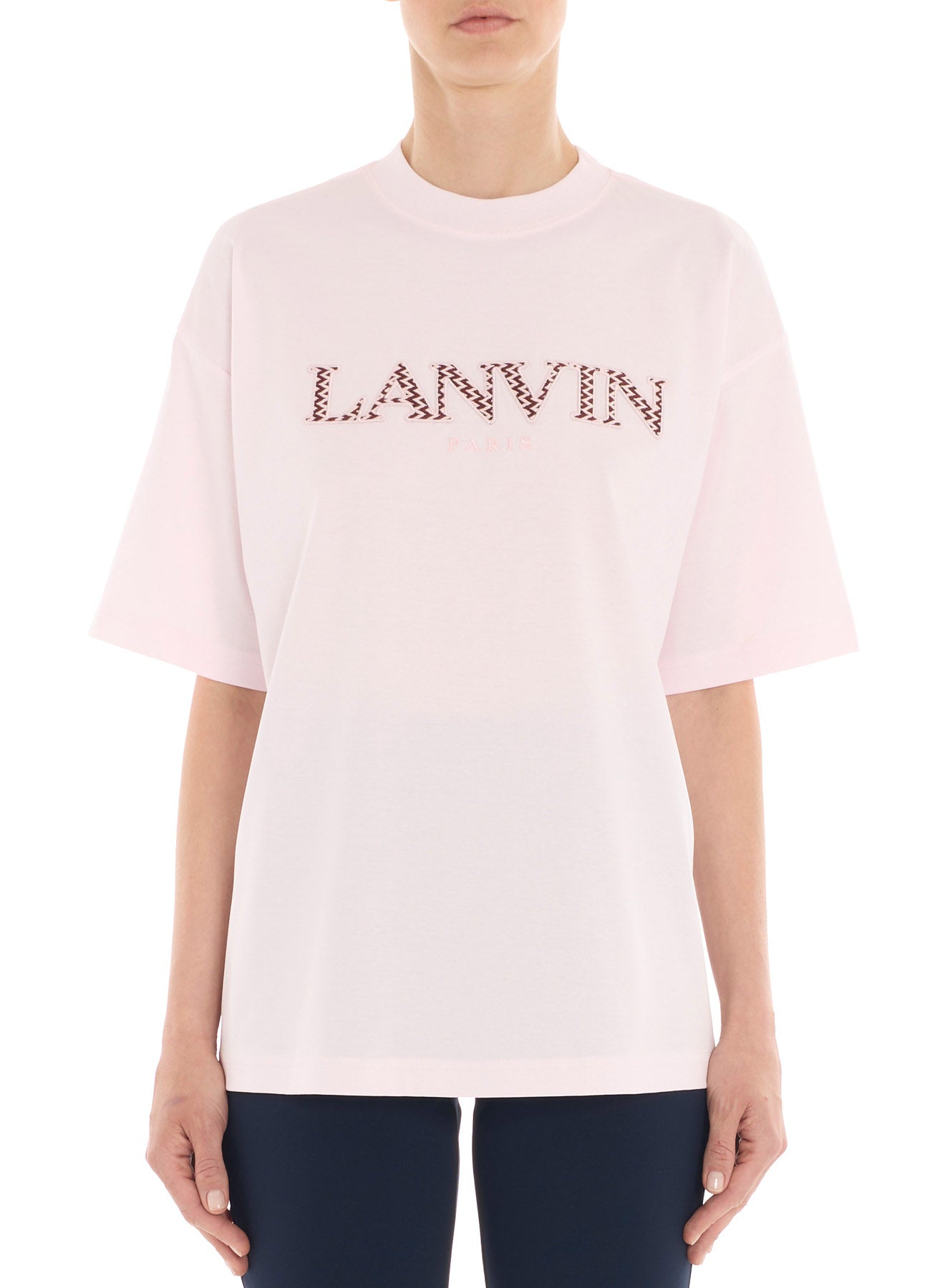 CURB EMBROIDERED OVERSIZED T-SHIRT