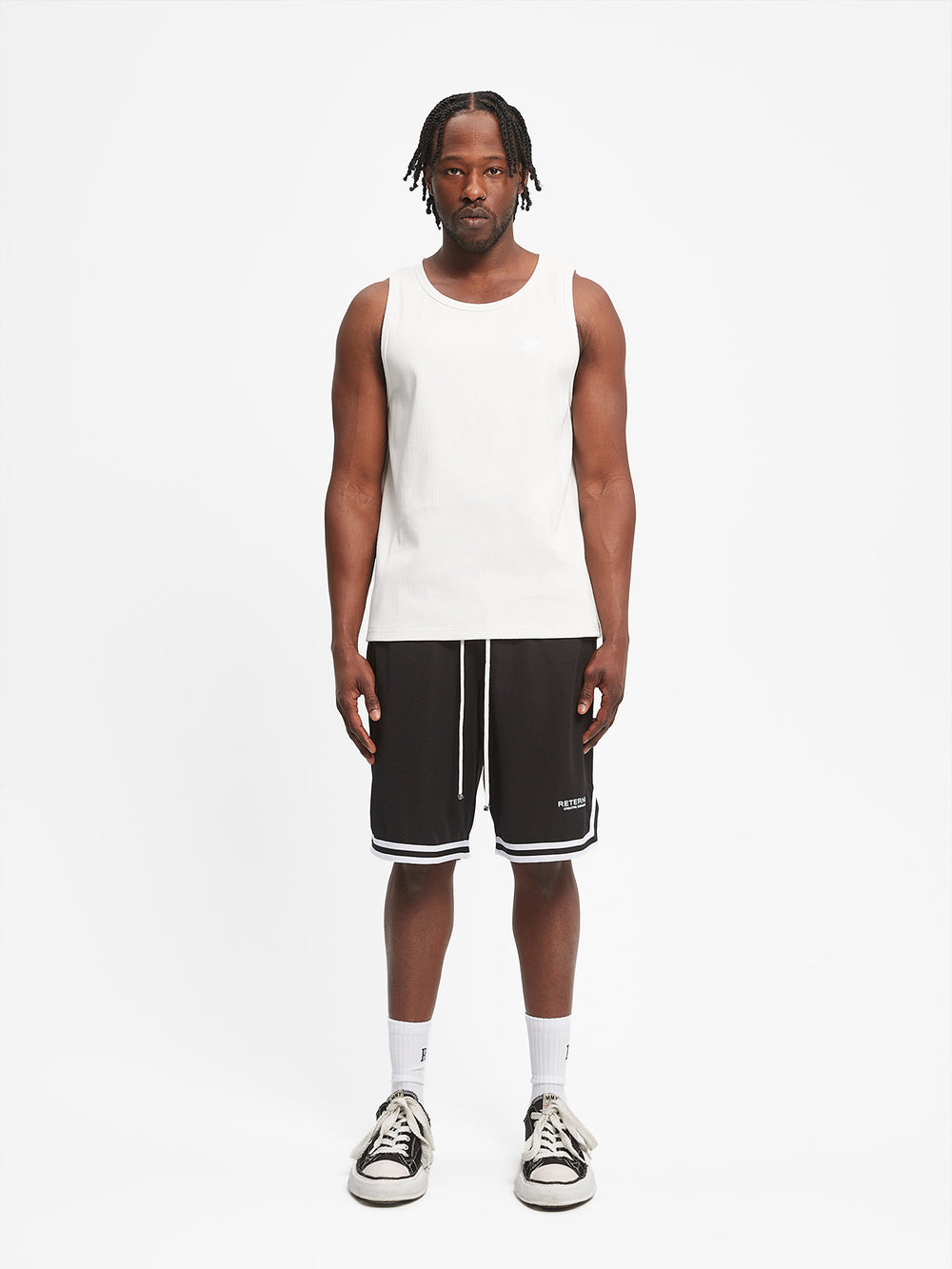 Creative dept mesh shorts