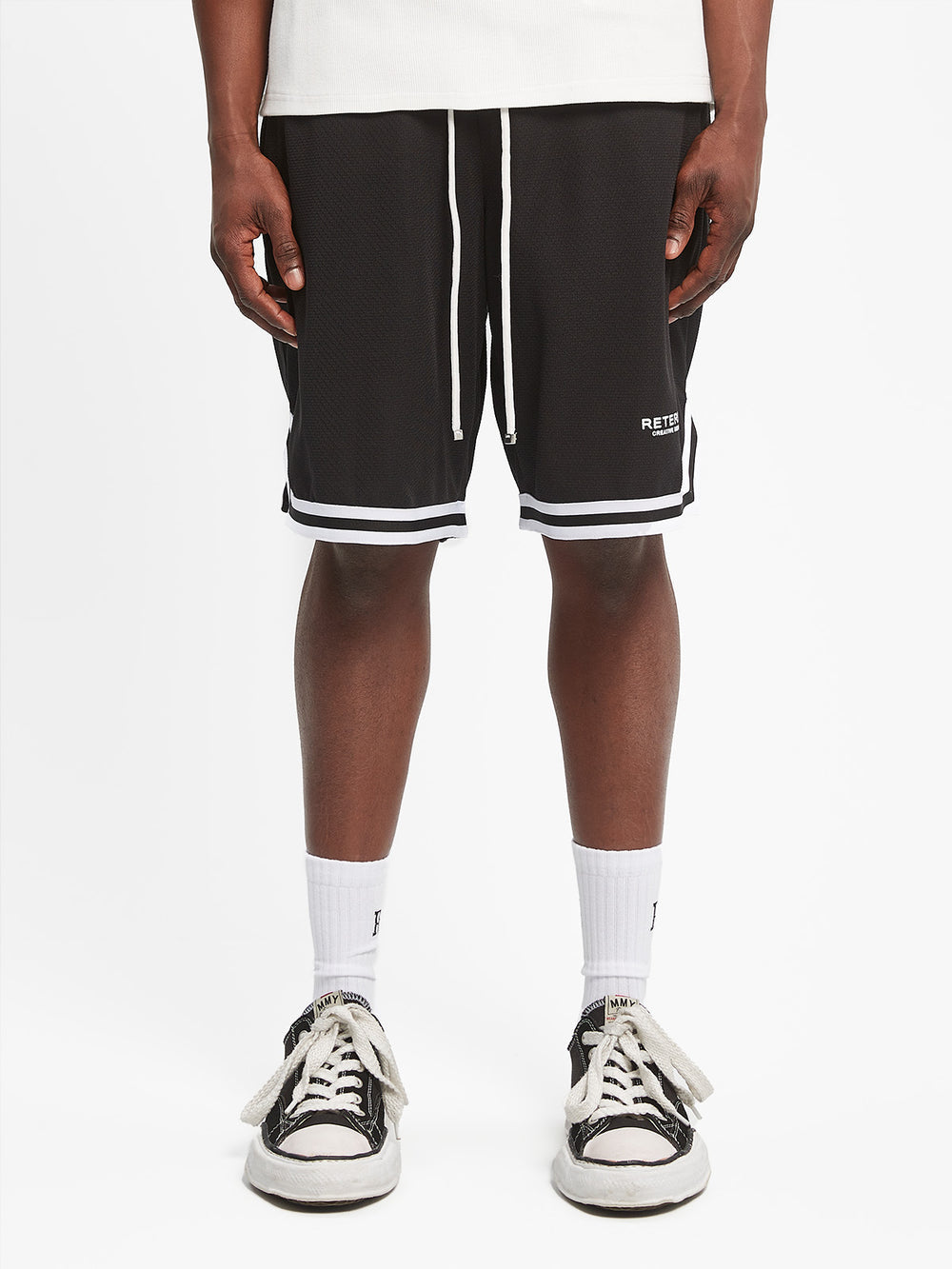 Creative dept mesh shorts