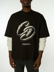 Ribbon logo tee