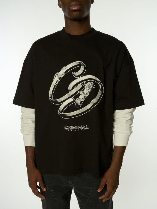 Ribbon logo tee