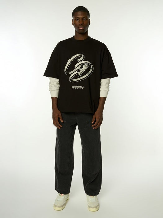 Ribbon logo tee