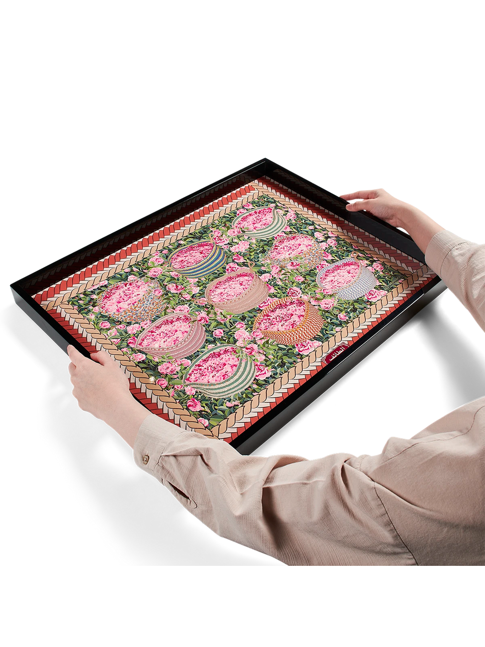 Taif natural large tray
