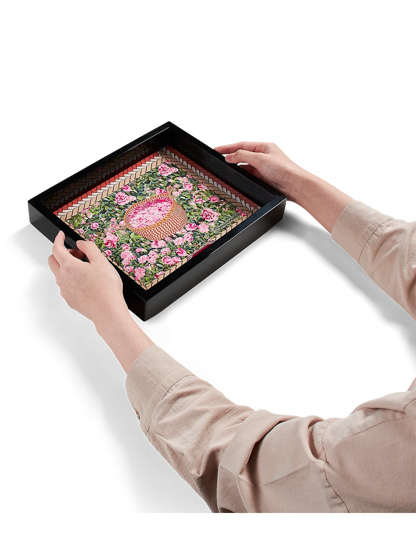 Taif natural small tray