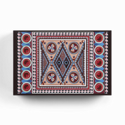 Traditional door 1 brown multi boxes (35*23*9)