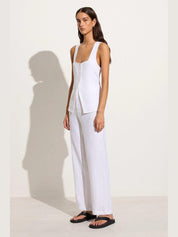 Maya vest white