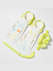 Kids snorkel set medium