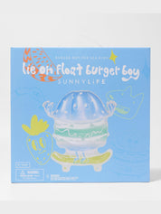 Kids lie-on float burger boy