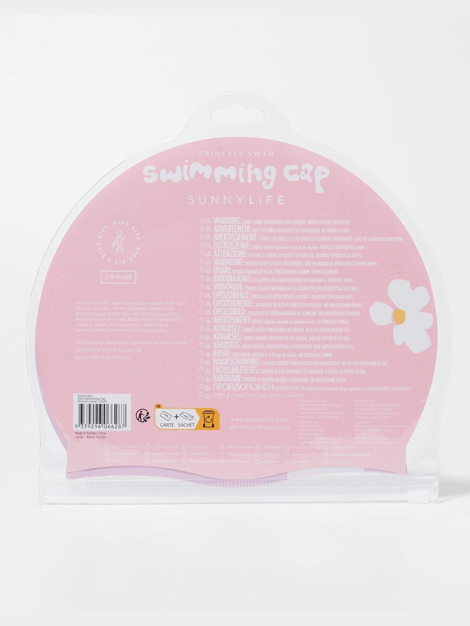 Kids swimming cap