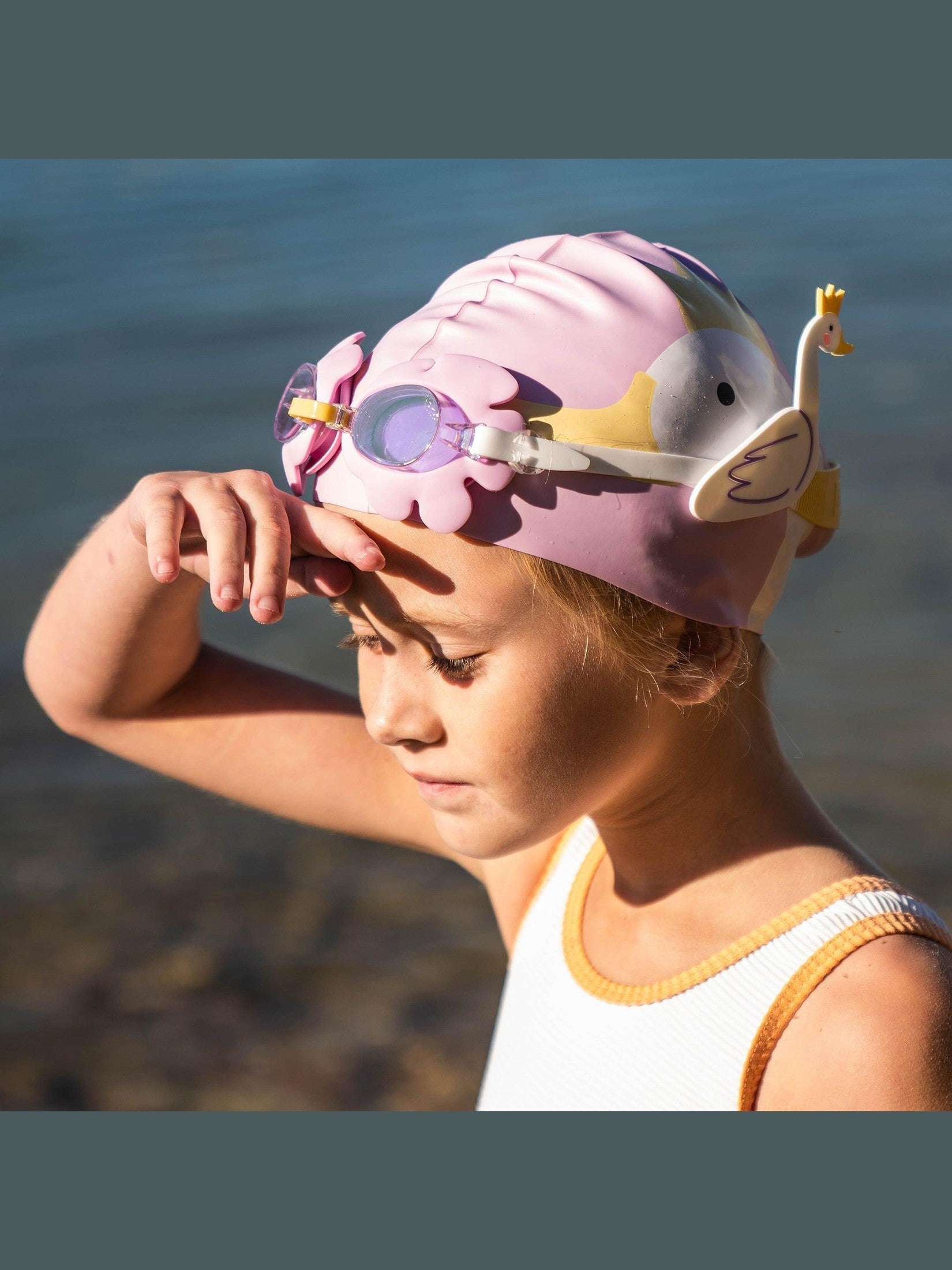 Kids swimming cap