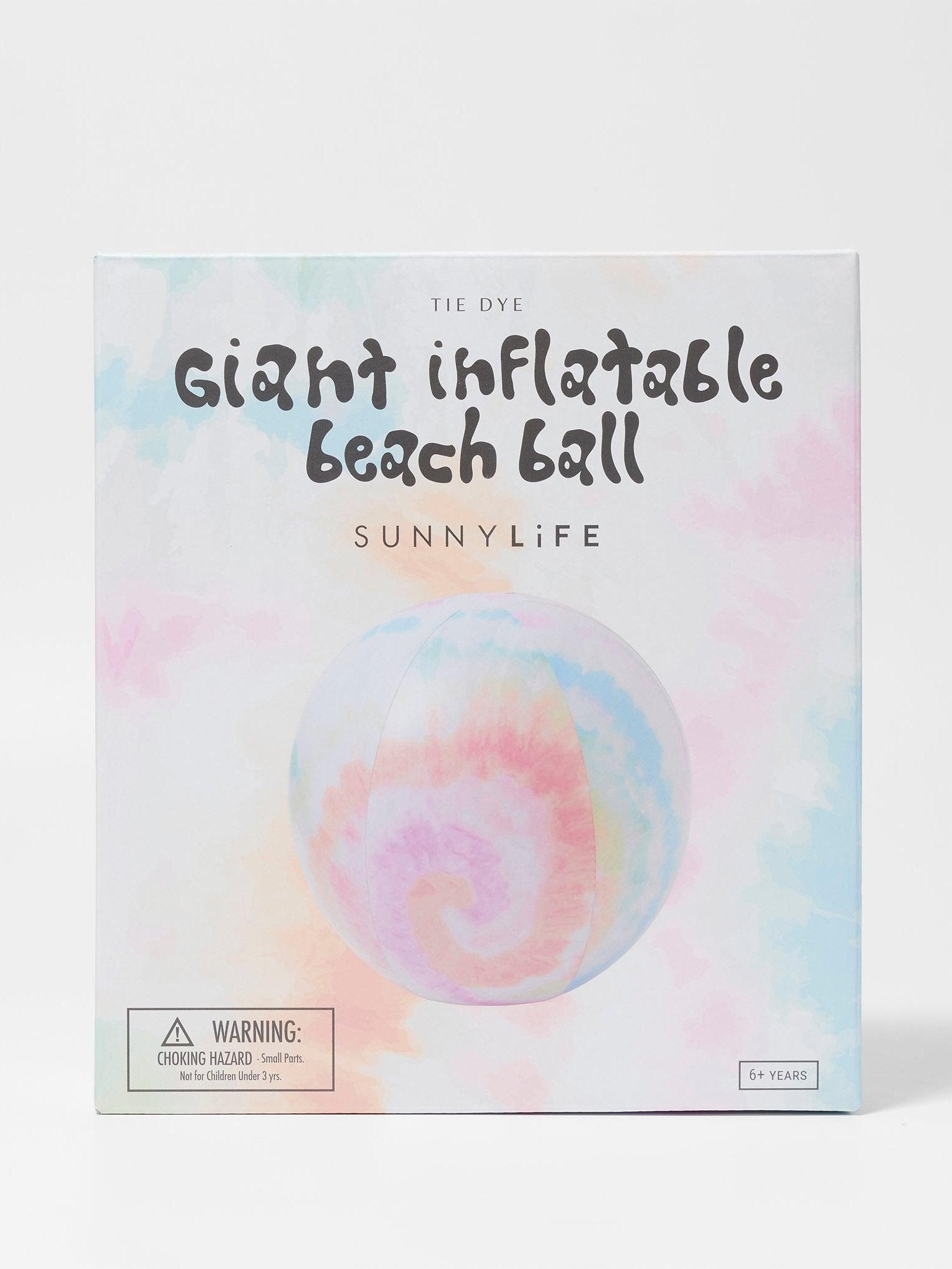 Giant inflatable beach ball