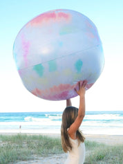 Giant inflatable beach ball