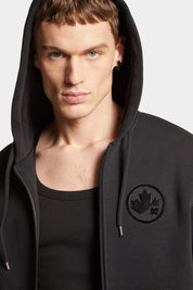 Maple Leaf Cool Fit Zipped Hoodie Sweatshirt